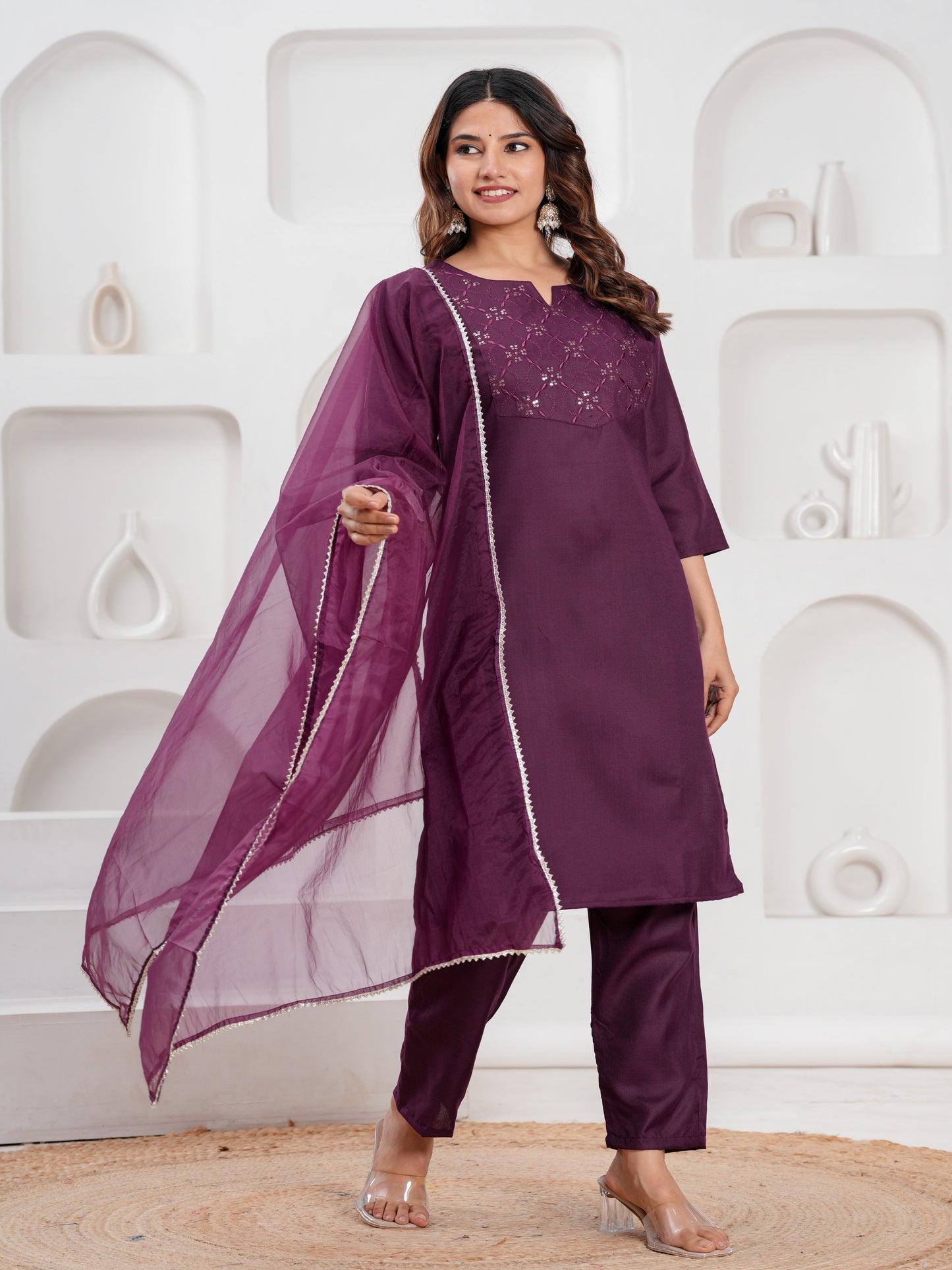 women embroidery kurta set, straight casual kurta set, embroidery suit set, Embroidered kurta set under 800