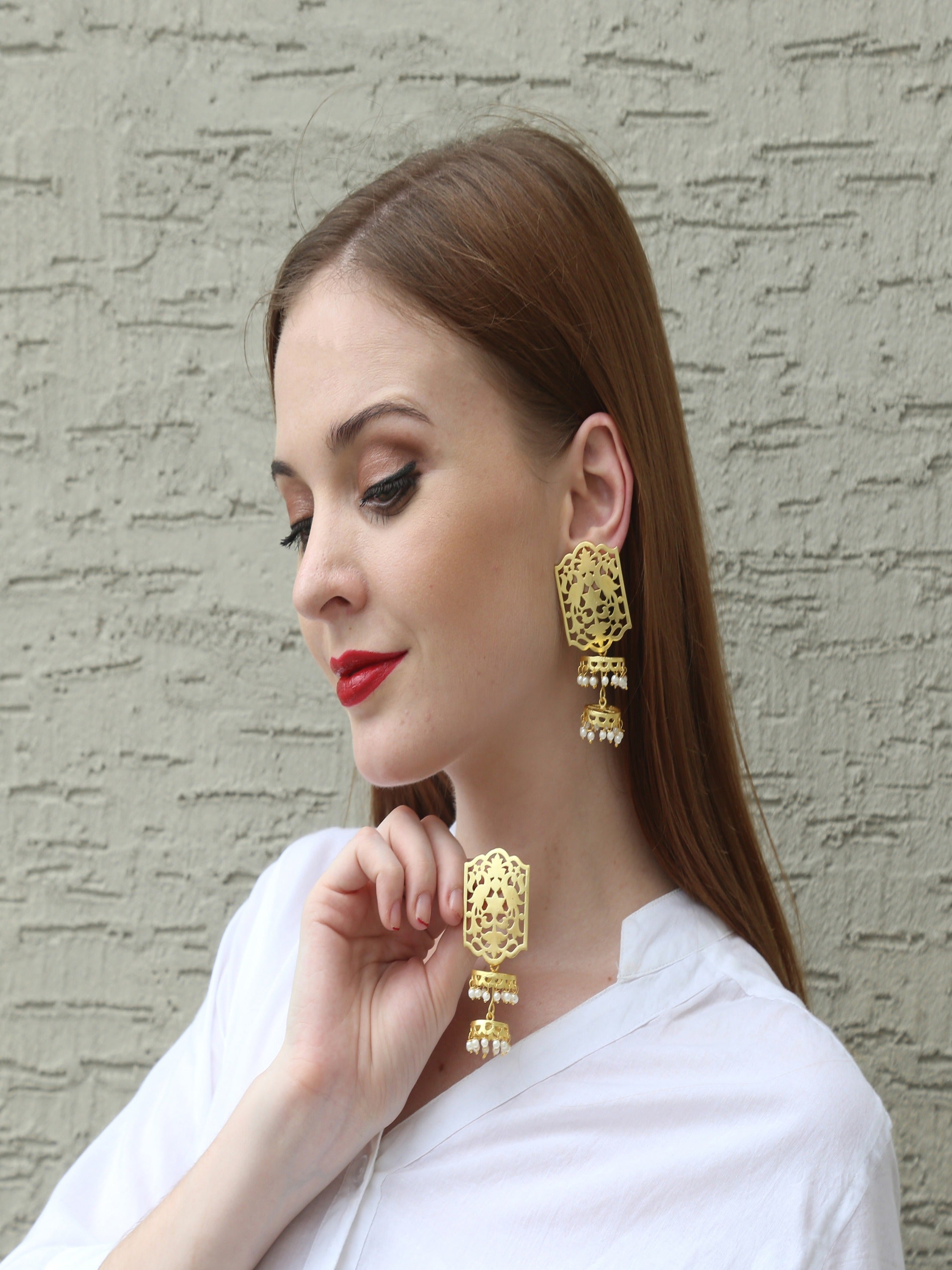 Aastha Earrings & Tikka – Indiatrendshop